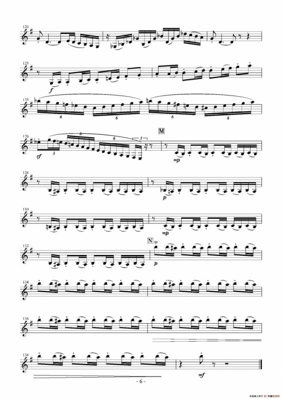 Landschaft mit Feldwege（木管五重奏、分谱）