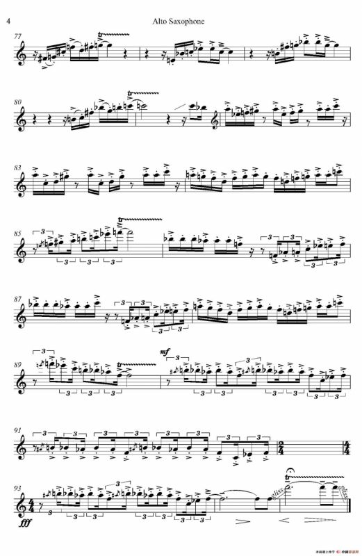 HUMORESKE（中音萨克斯独奏）