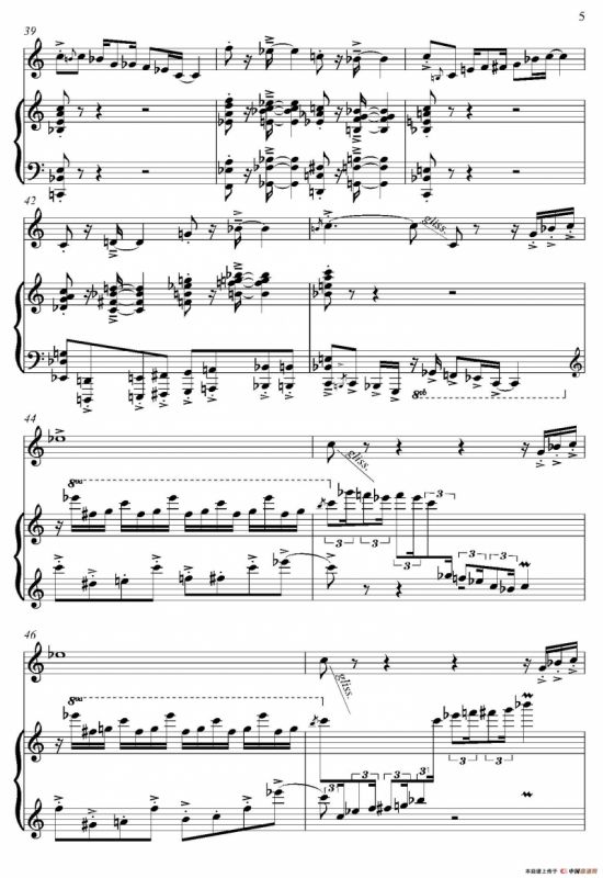 HUMORESKE（中音萨克斯+钢琴伴奏）