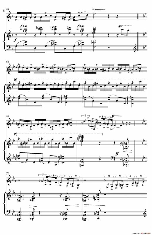 HUMORESKE（中音萨克斯+钢琴伴奏）