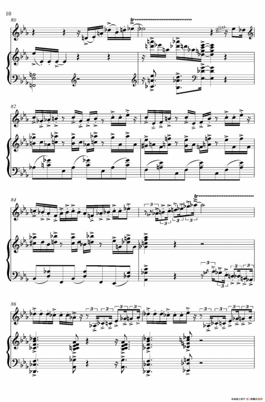 HUMORESKE（中音萨克斯+钢琴伴奏）