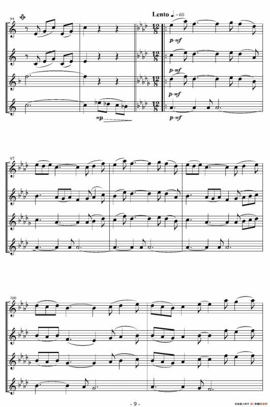 In the Green and Red Season （四重奏）