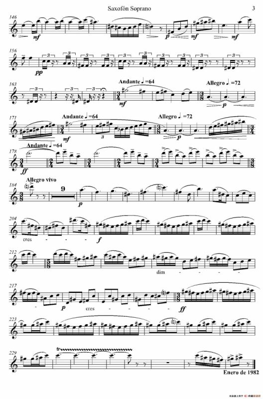 IMPROMTUS（高音萨克斯分谱））