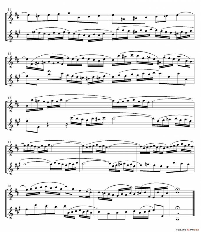 Inventions 巴赫15首创意曲（二重奏—1）