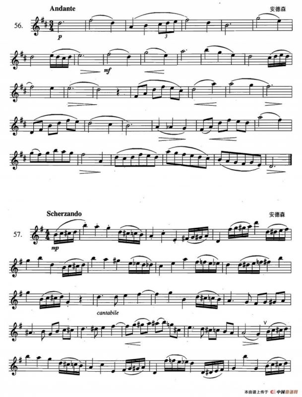 萨克斯练习曲合集（2—56.57.58.59.）