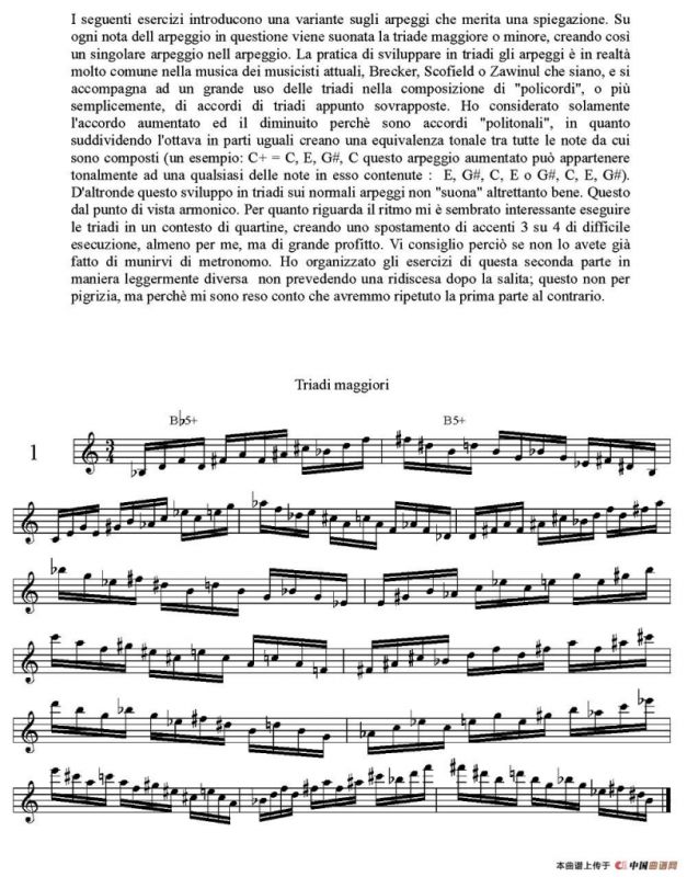 Arpeggi Sugli accordi