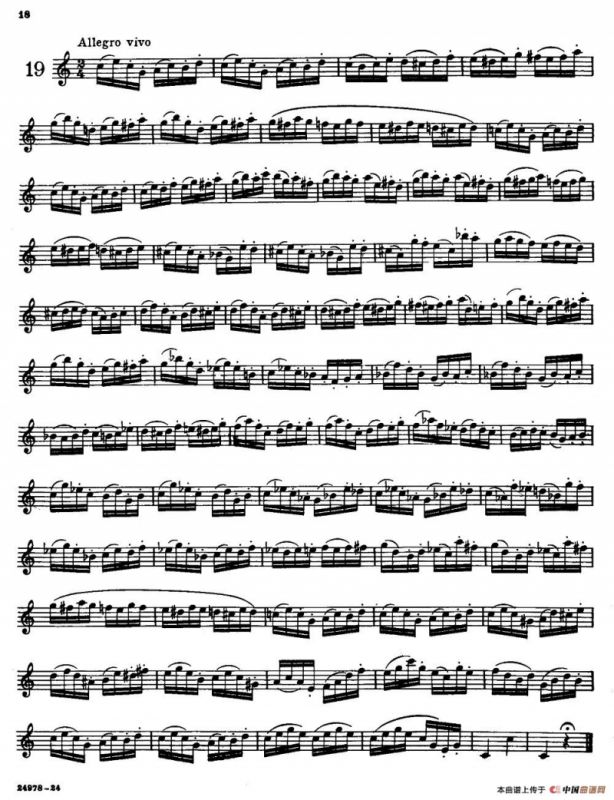 25 Daily Exercices for Saxophone（18—25）