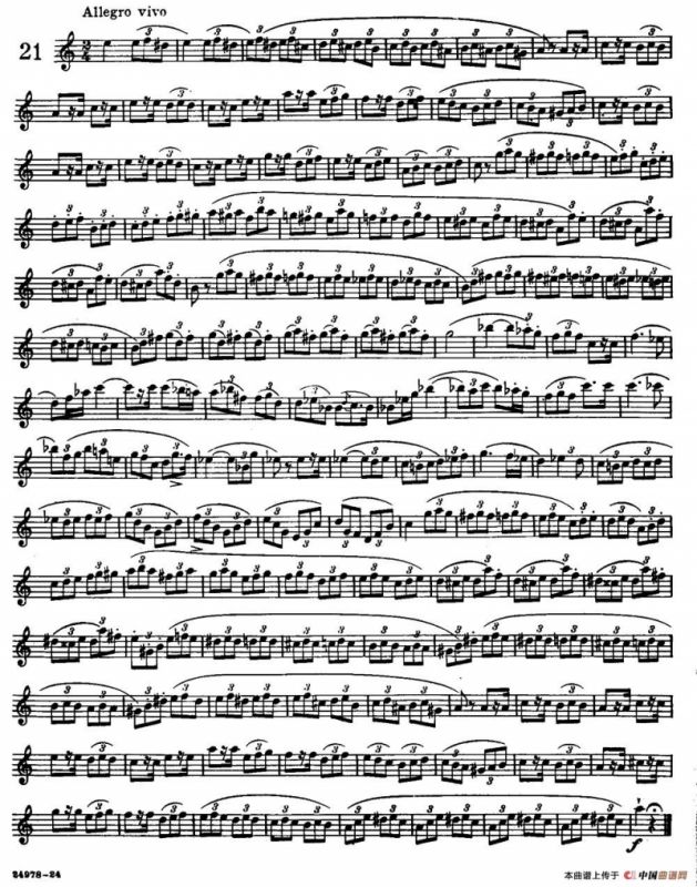 25 Daily Exercices for Saxophone（18—25）