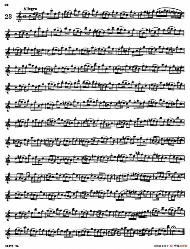 25 Daily Exercices for Saxophone（18—25）