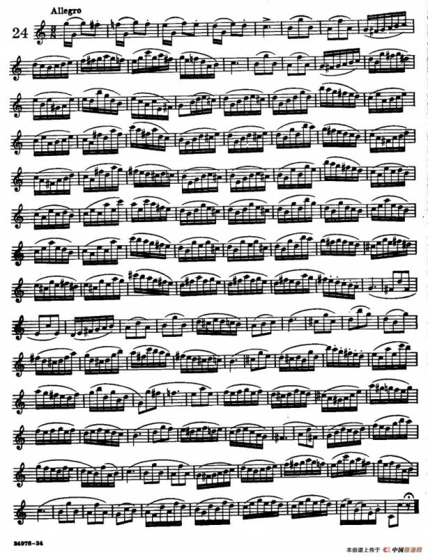 25 Daily Exercices for Saxophone（18—25）