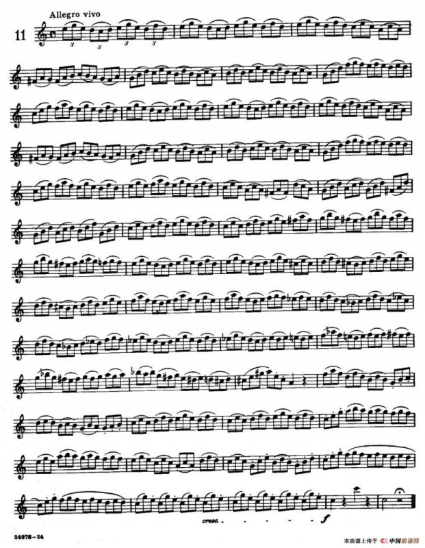 25 Daily Exercices for Saxophone（9—17）