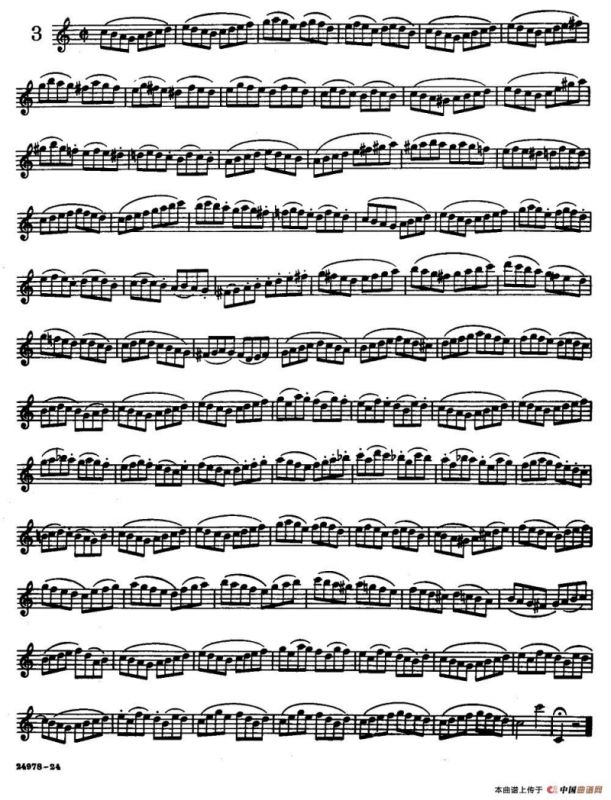 25 Daily Exercices for Saxophone（1—8）