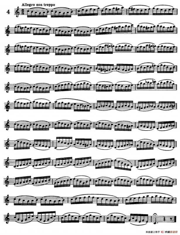 25 Daily Exercices for Saxophone（1—8）