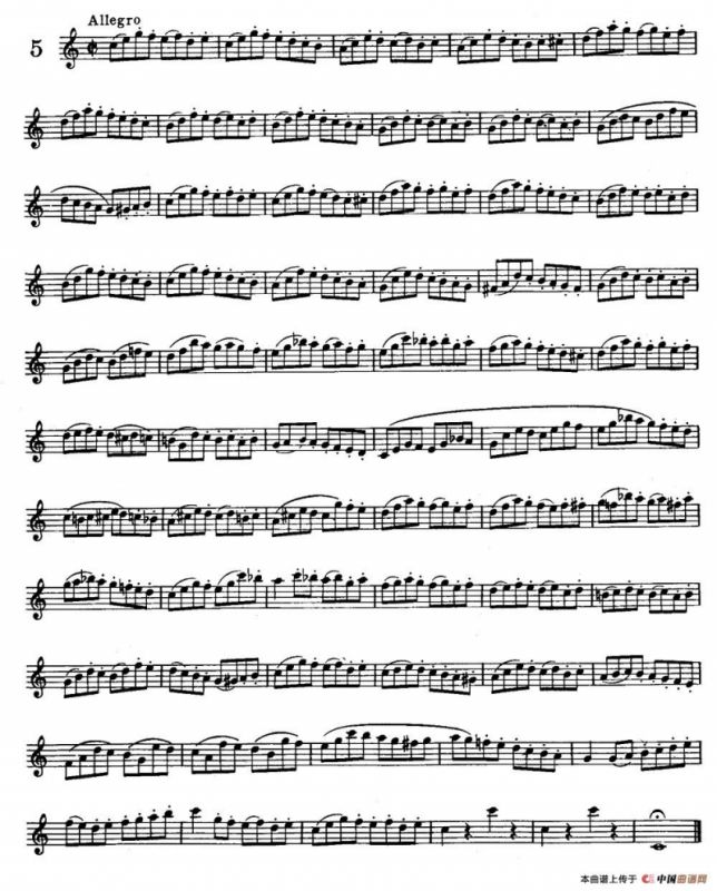 25 Daily Exercices for Saxophone（1—8）