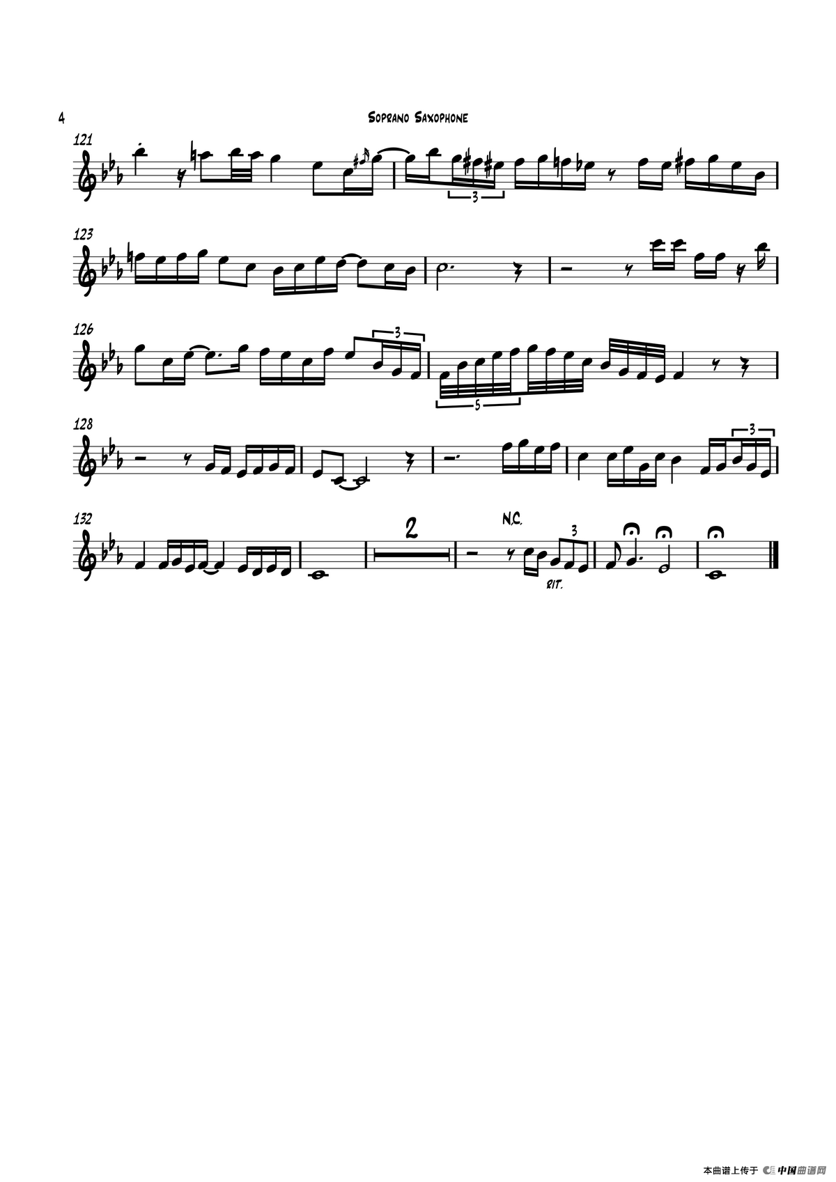 Tango（高音萨克斯）