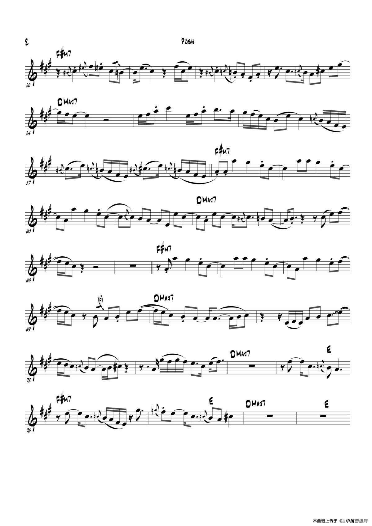 Push（Eb Part）