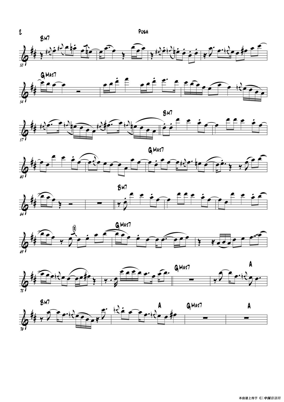 Push（Bb Part）