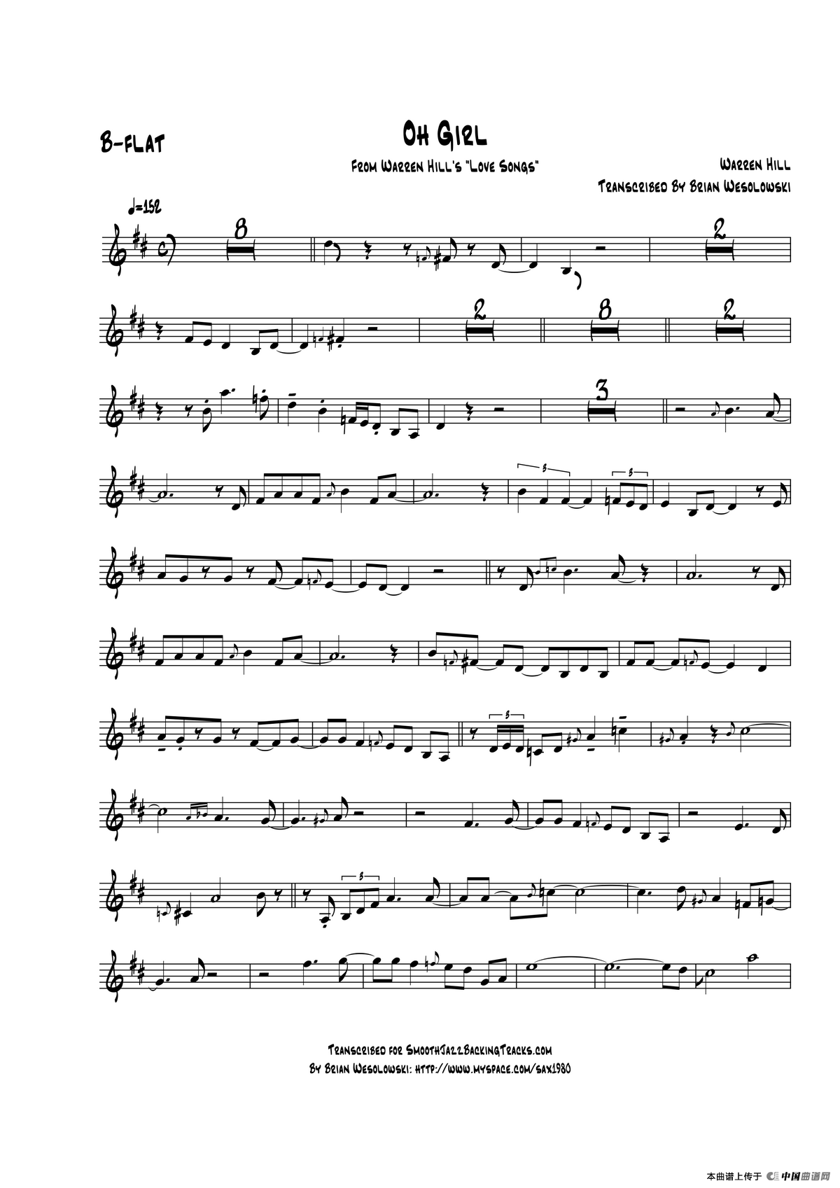 Oh Gir（次中音萨克斯）