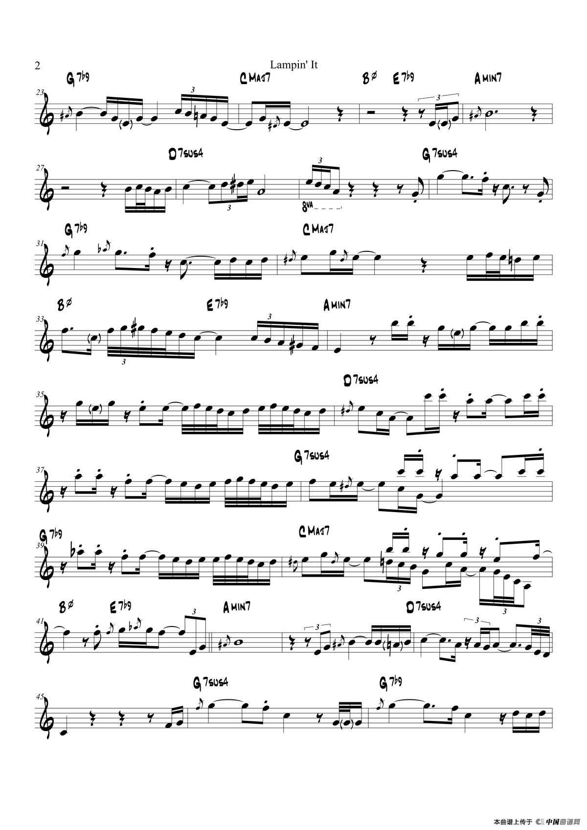 LampinIt（中音萨克斯）