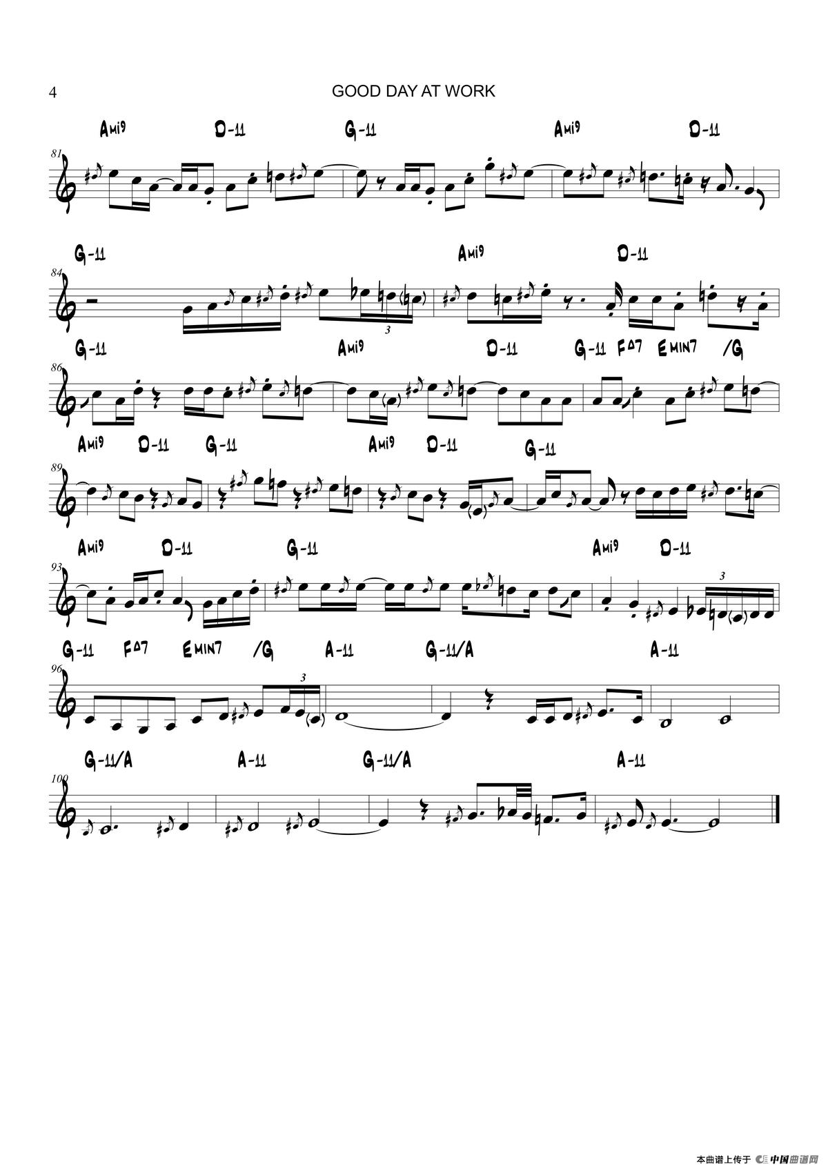 Good Day At Work（Concert）