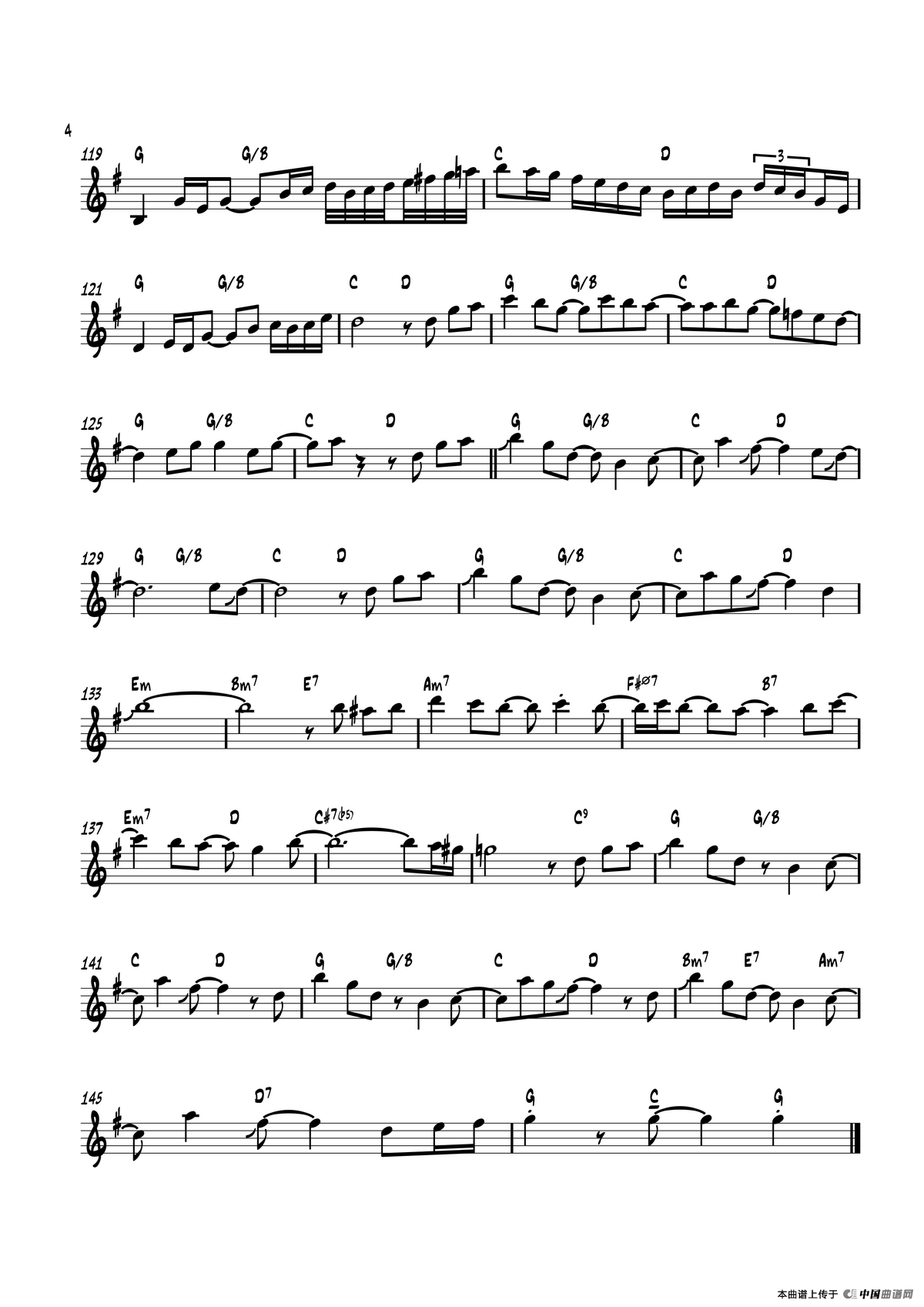 Fiesta Loca（中音萨克斯）