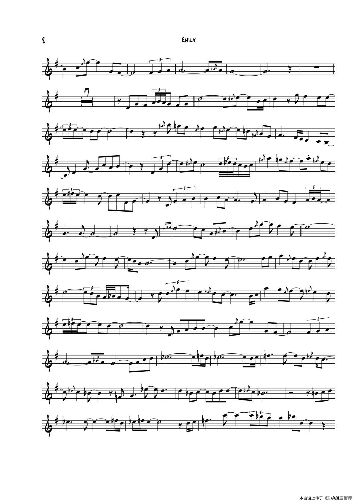 Emily（高音萨克斯）