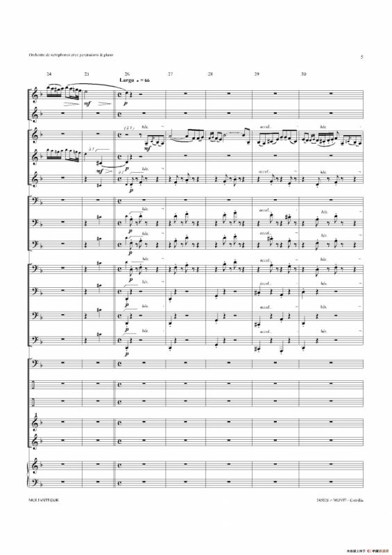 Czardas 查尔达斯（15重奏总谱）