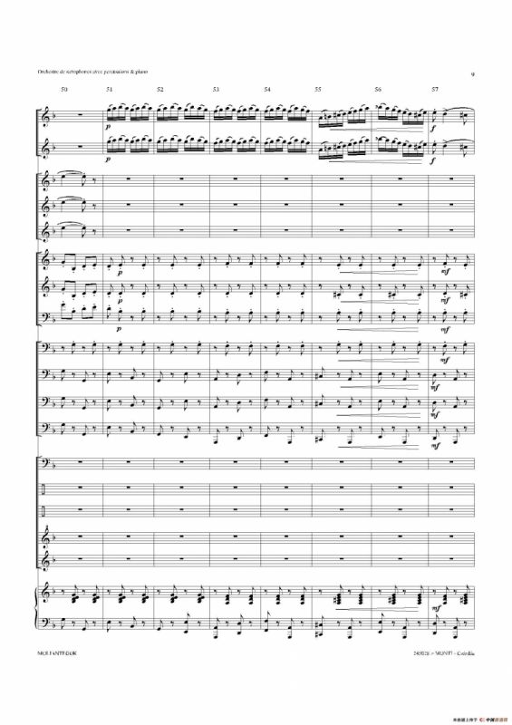 Czardas 查尔达斯（15重奏总谱）