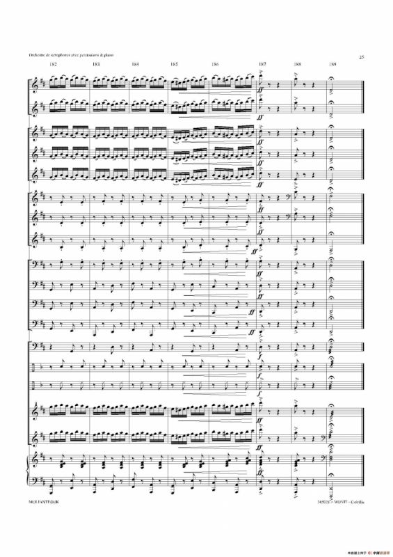 Czardas 查尔达斯（15重奏总谱）