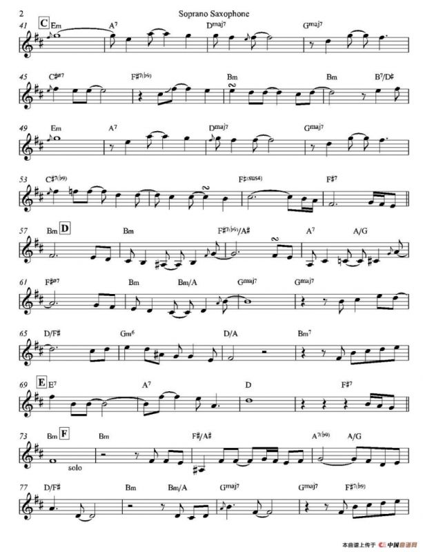 Bossa Real（高音萨克斯）