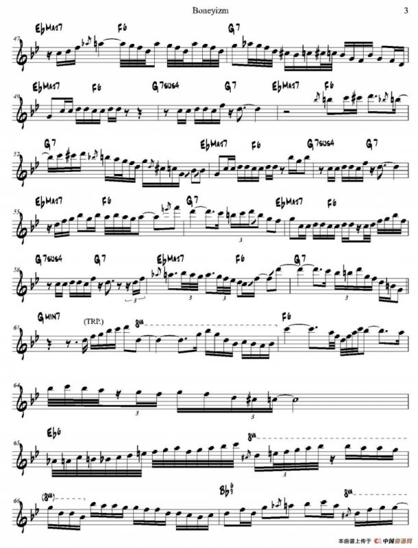 Boneyizm（次中音萨克斯）