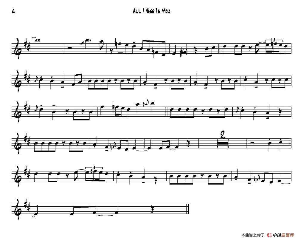 All I See IsYou（降E大调）