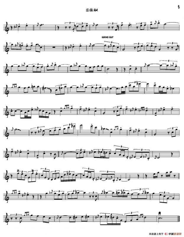 12:08 AM（降E大调）