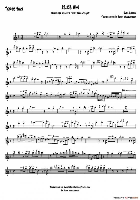 12:08 AM（次中音萨克斯）