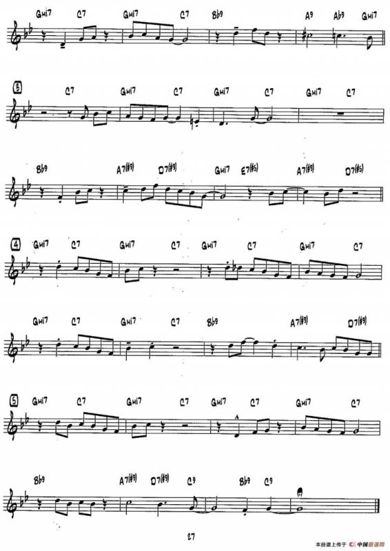 SWING-O-RAMA（15首爵士练习曲之12）