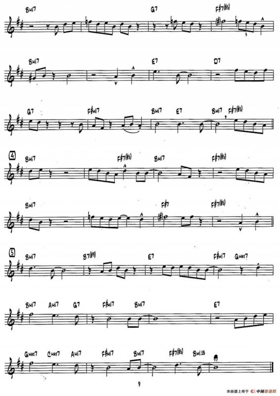 FUNKY（15首爵士练习曲之3）