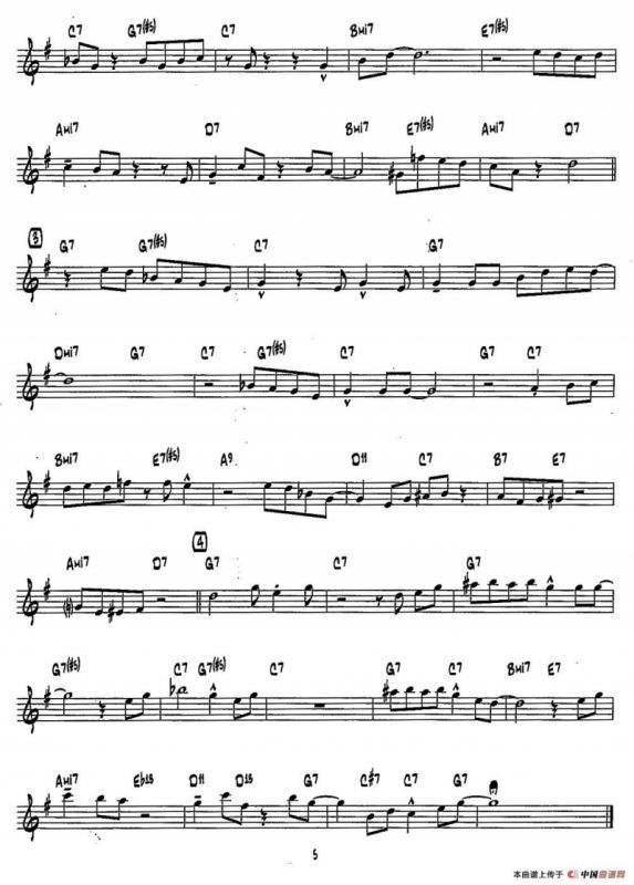 BLUES1（15首爵士练习曲之1）