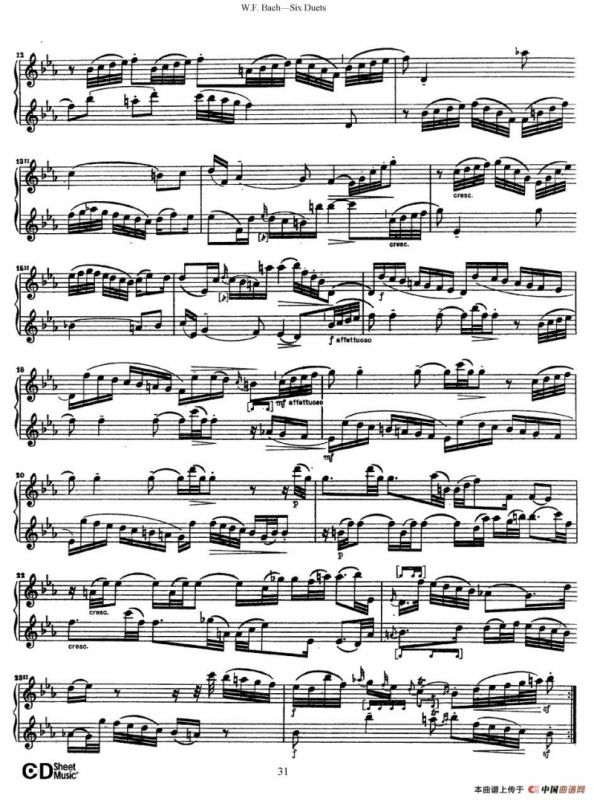 Six Duets（6首二重奏）（5）