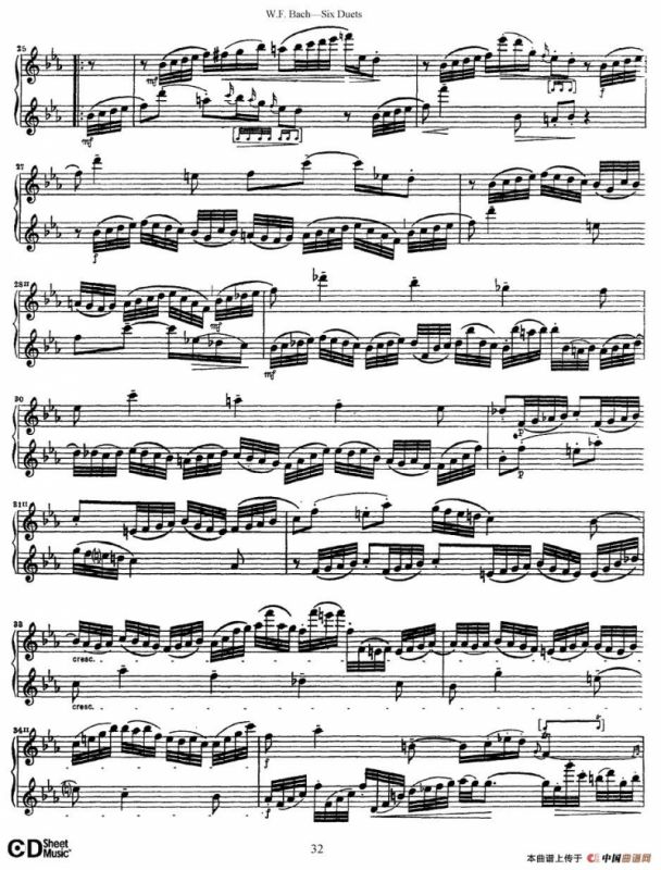 Six Duets（6首二重奏）（5）