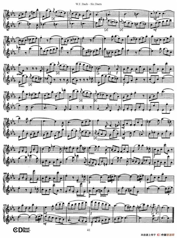 Six Duets（6首二重奏）（5）