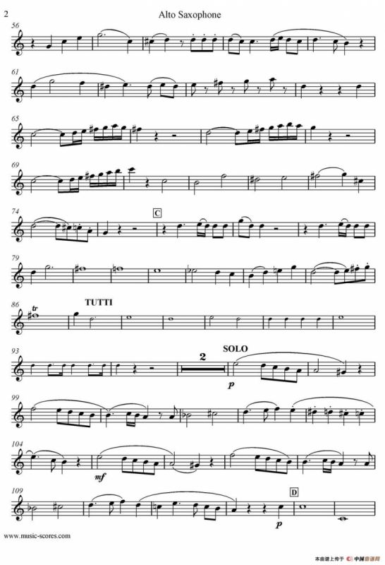 Mozart：Concerto KV495 No.4-1st（中音萨克斯）