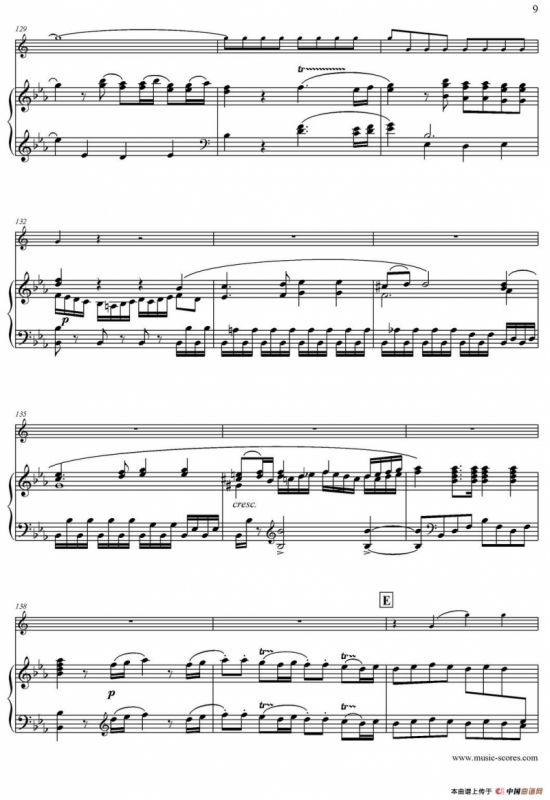 Mozart：Concerto KV495 No.4-1st（中音萨克斯+钢琴伴奏）