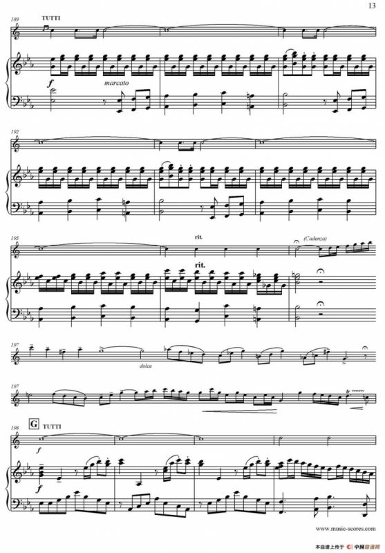 Mozart：Concerto KV495 No.4-1st（中音萨克斯+钢琴伴奏）