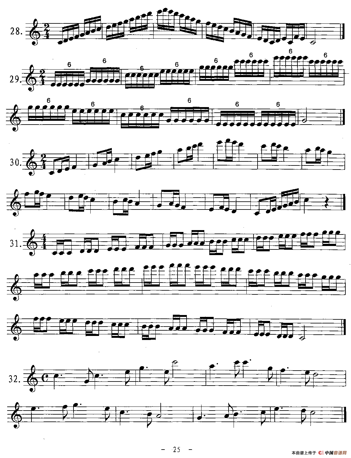 G大调基本练习曲