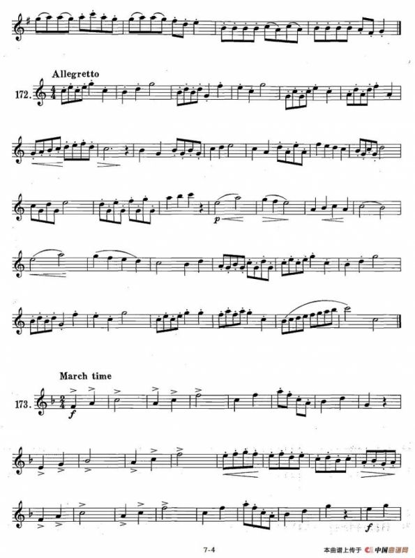 萨克斯练习曲合集（1—28）断音练习