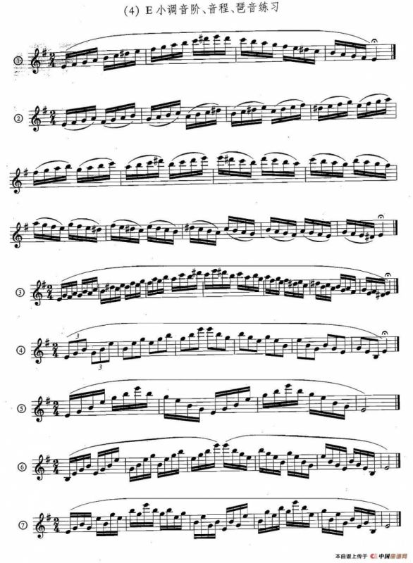 萨克斯练习曲合集（5—33）日常基础练习