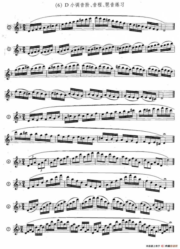 萨克斯练习曲合集（5—33）日常基础练习