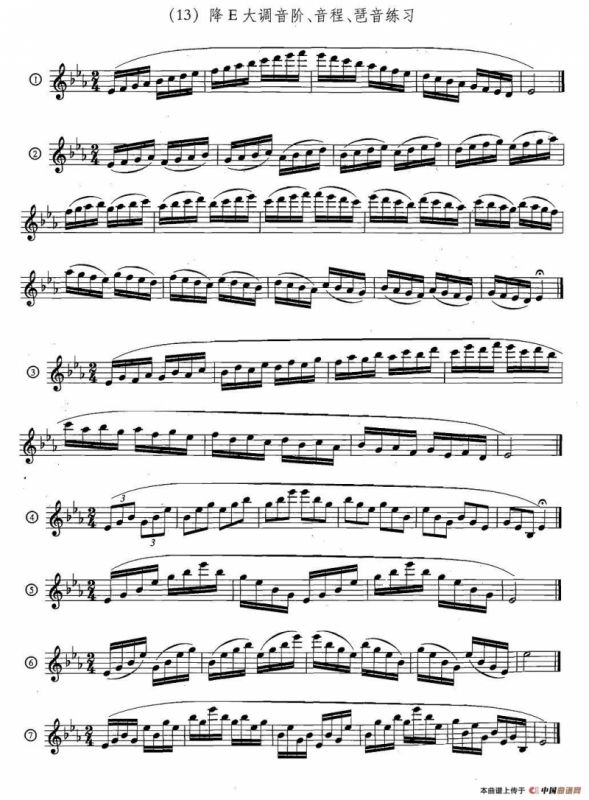 萨克斯练习曲合集（5—33）日常基础练习