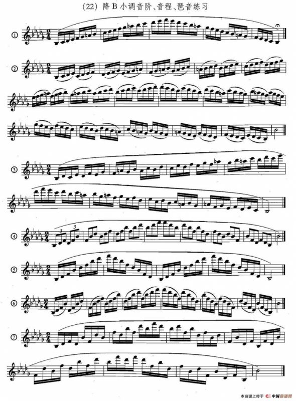 萨克斯练习曲合集（5—33）日常基础练习