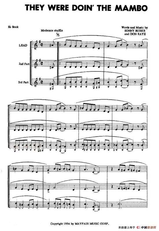 THEY WERE DOIN THE MAMBO